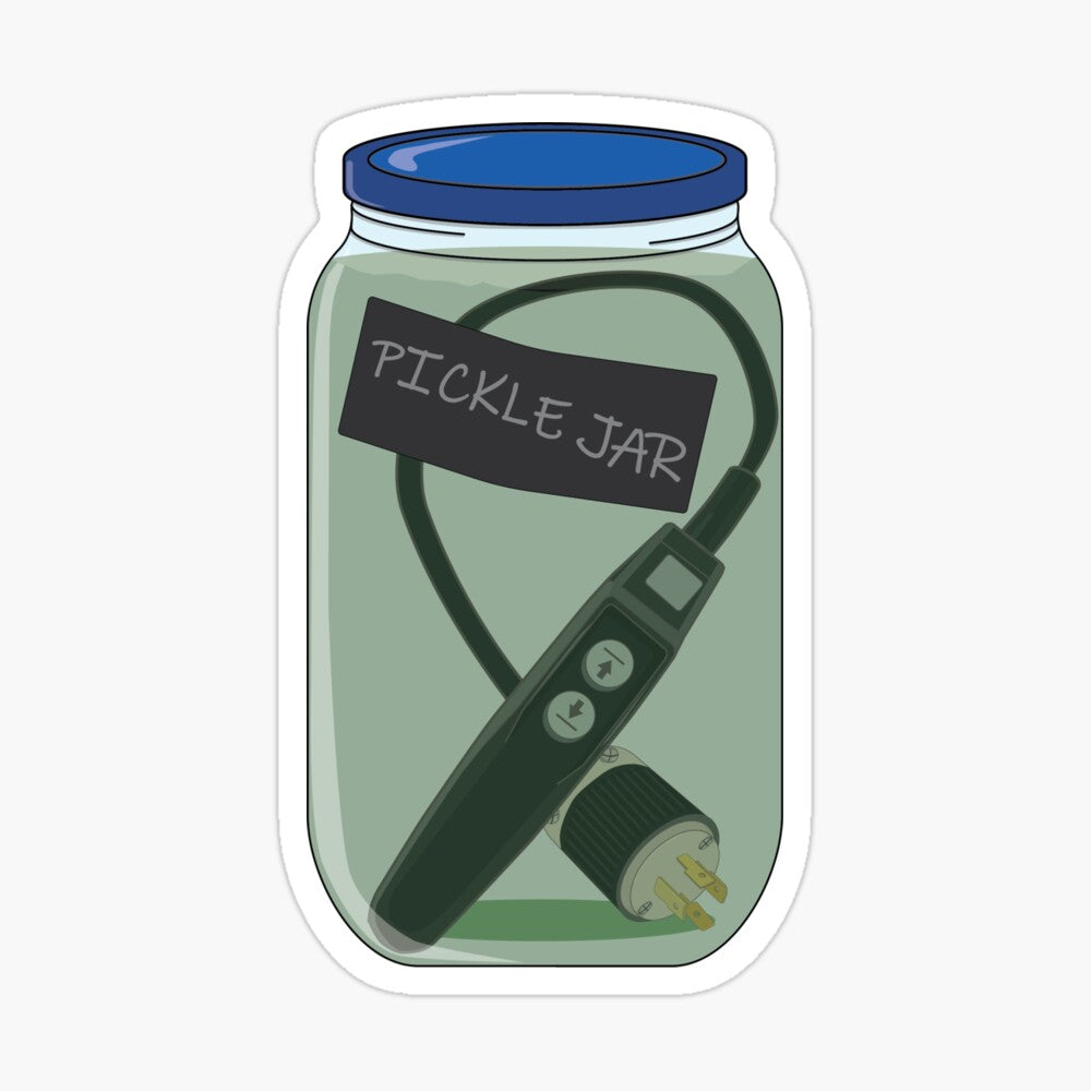 Pickle Jar Sticker