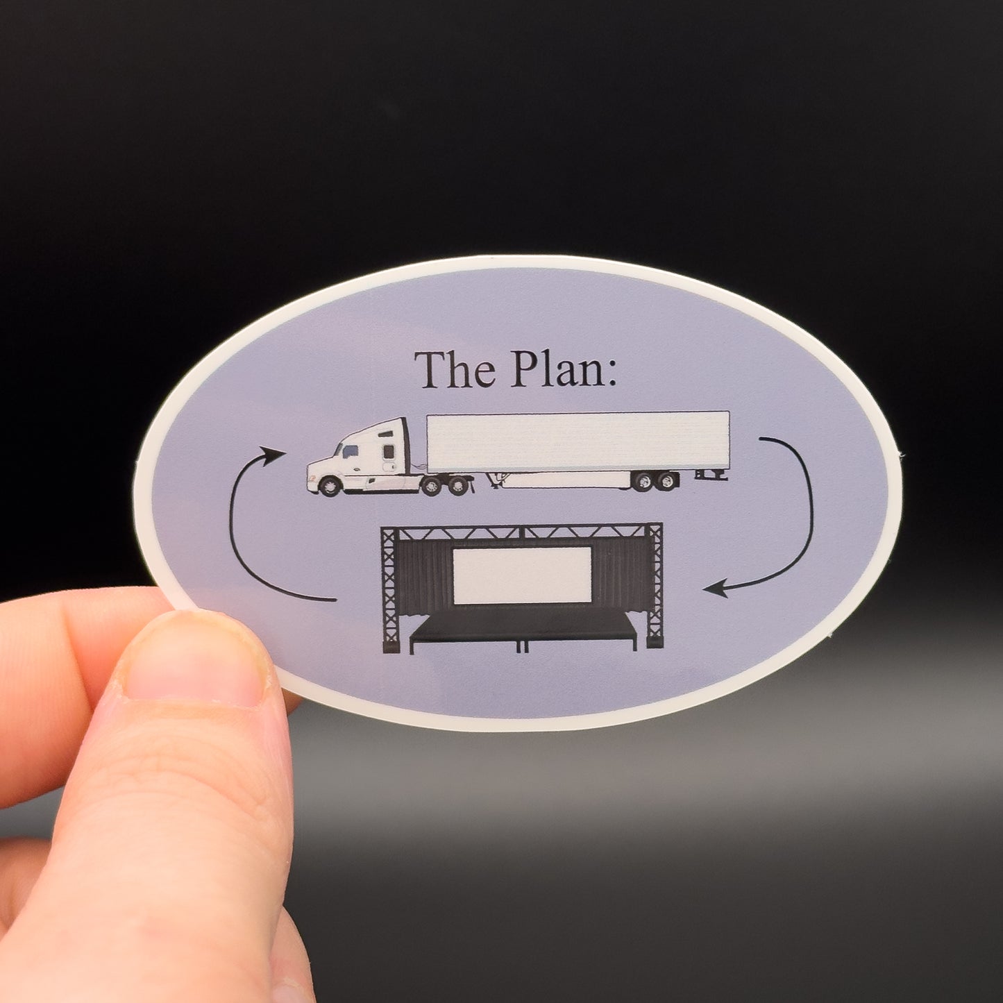 The Plan Sticker