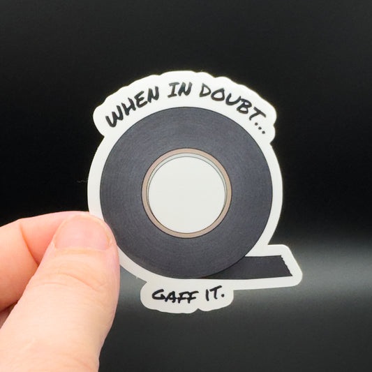 Gaff It Sticker