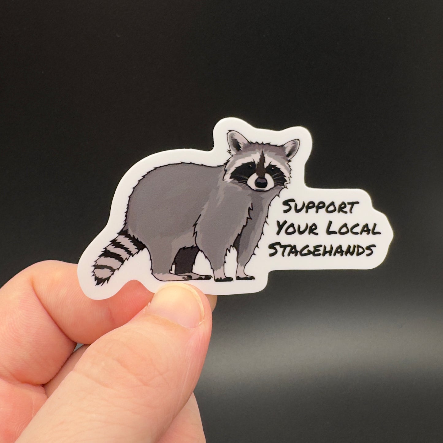Support Your Local Stagehands Sticker