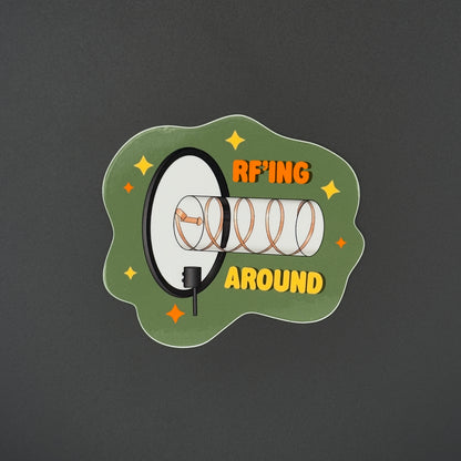 RF'ing Around Helical Sticker