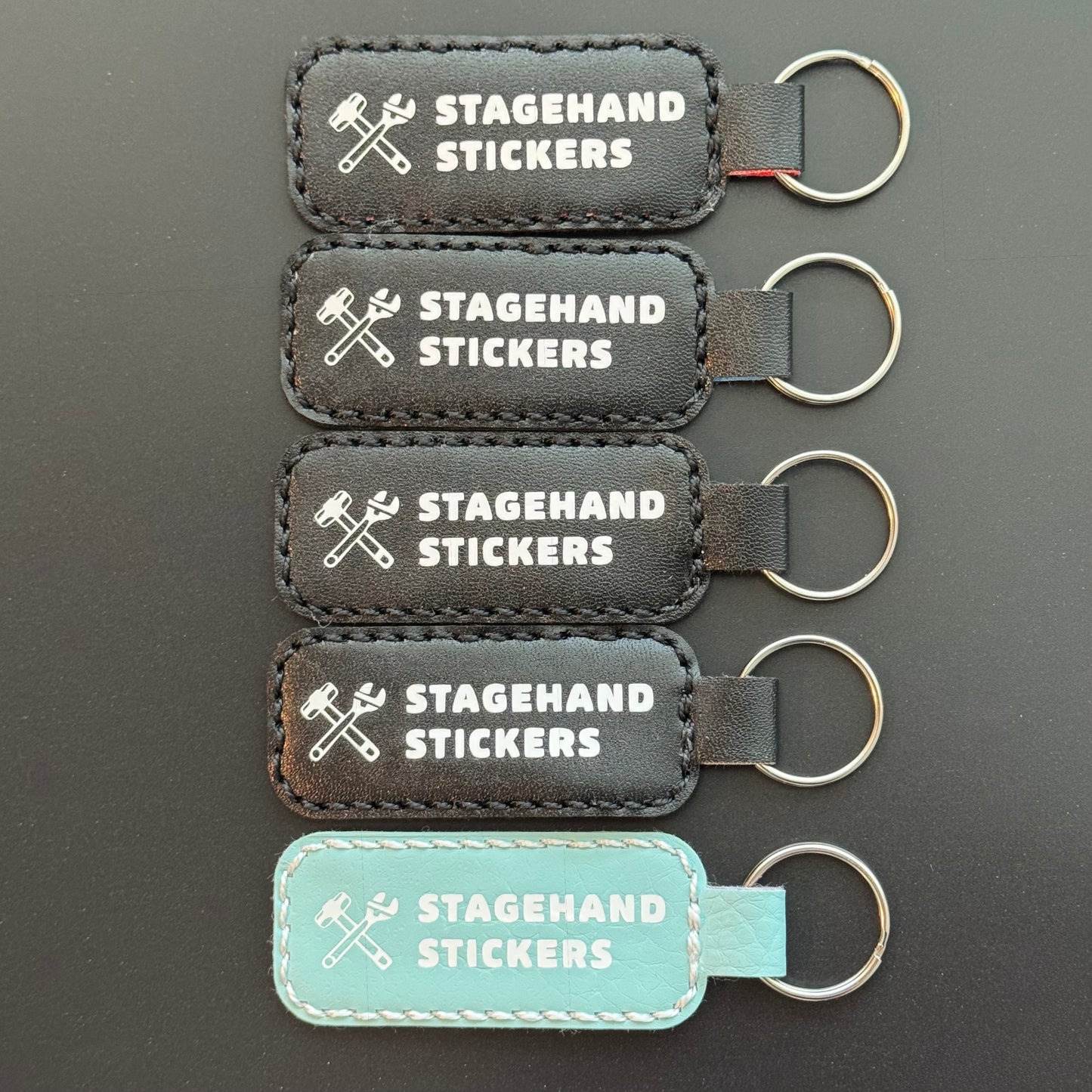 Working Late Keychain