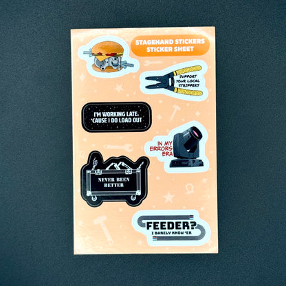Stagehand Stickers Mini Sticker Sheet