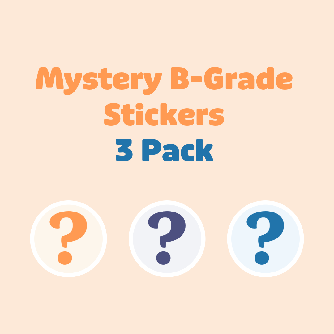Mystery B-Grade Sticker Pack