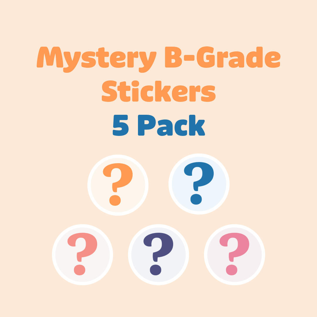 Mystery B-Grade Sticker Pack