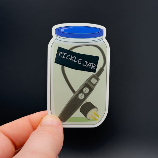 Pickle Jar Sticker