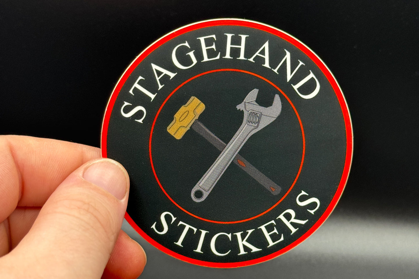 Stagehand Stickers Logo Sticker