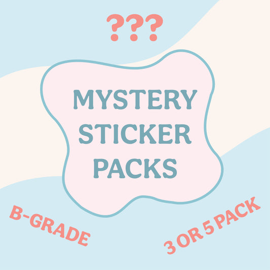 Mystery B-Grade Sticker Pack