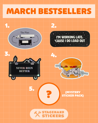 March Bestselling Stickers